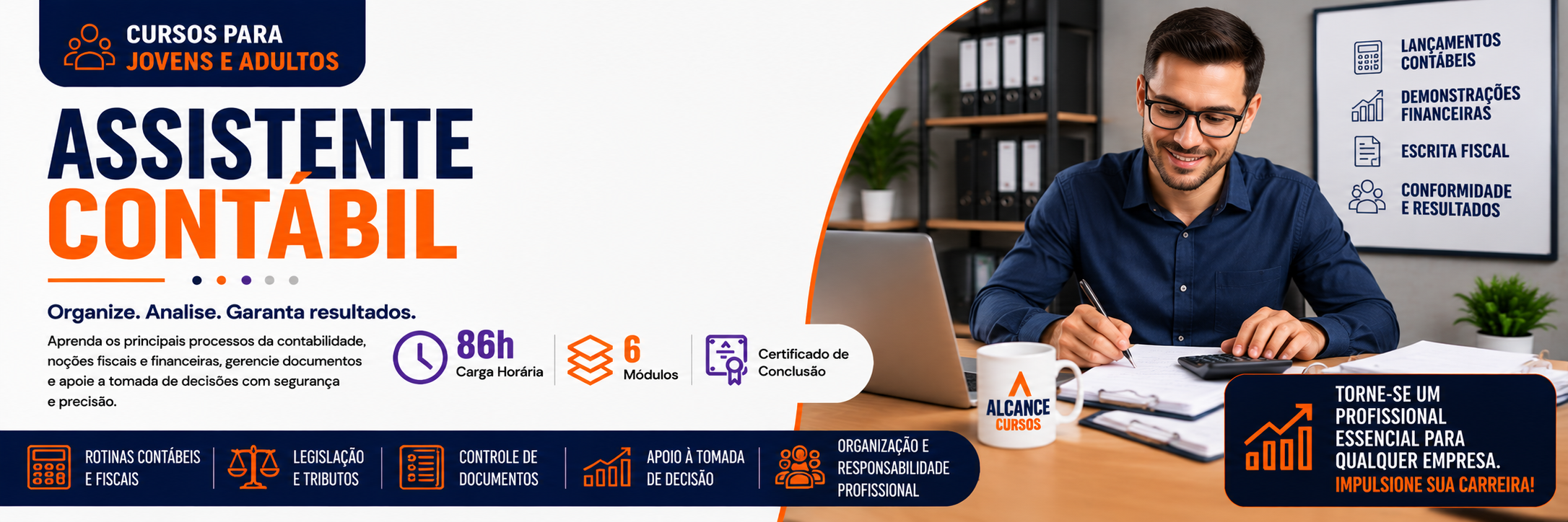 Banner do curso Assistente Contábil
